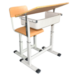 adjustable top desk and chair